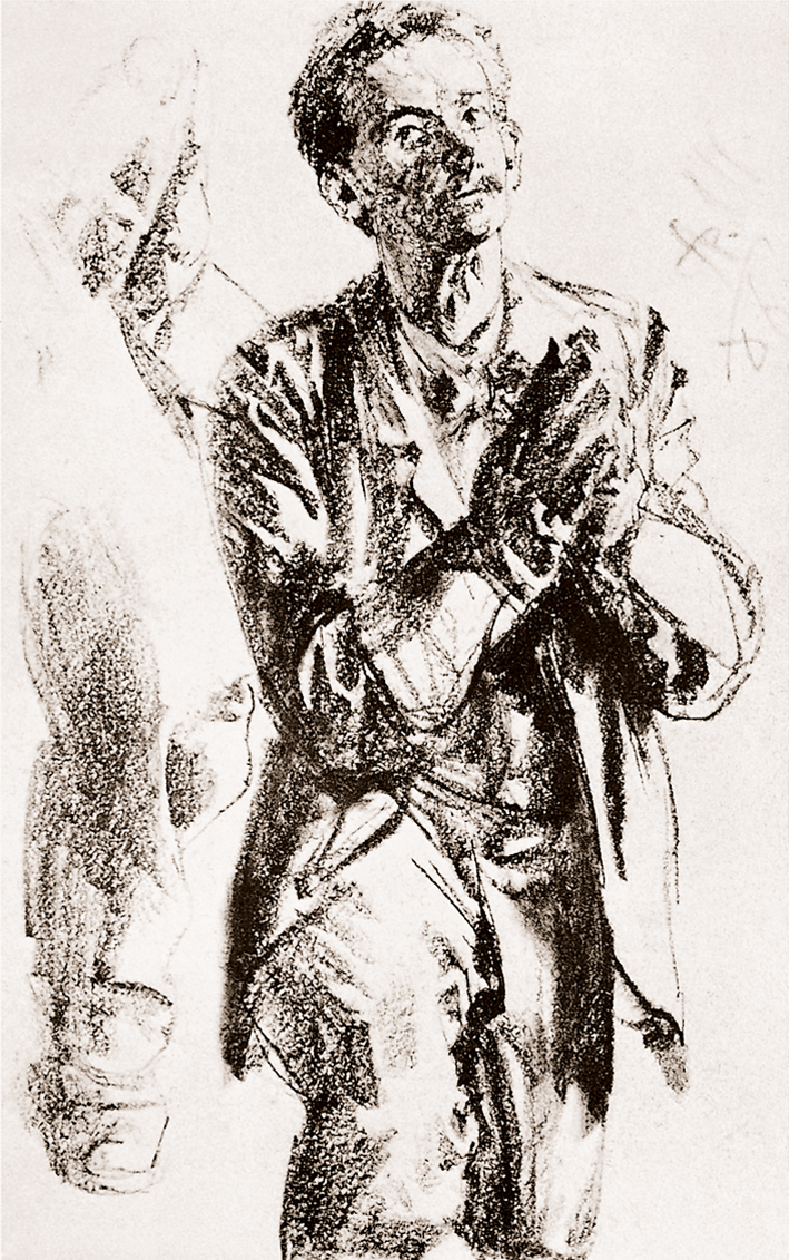  Adolpyh Von Menzel —— 祈祷的男人